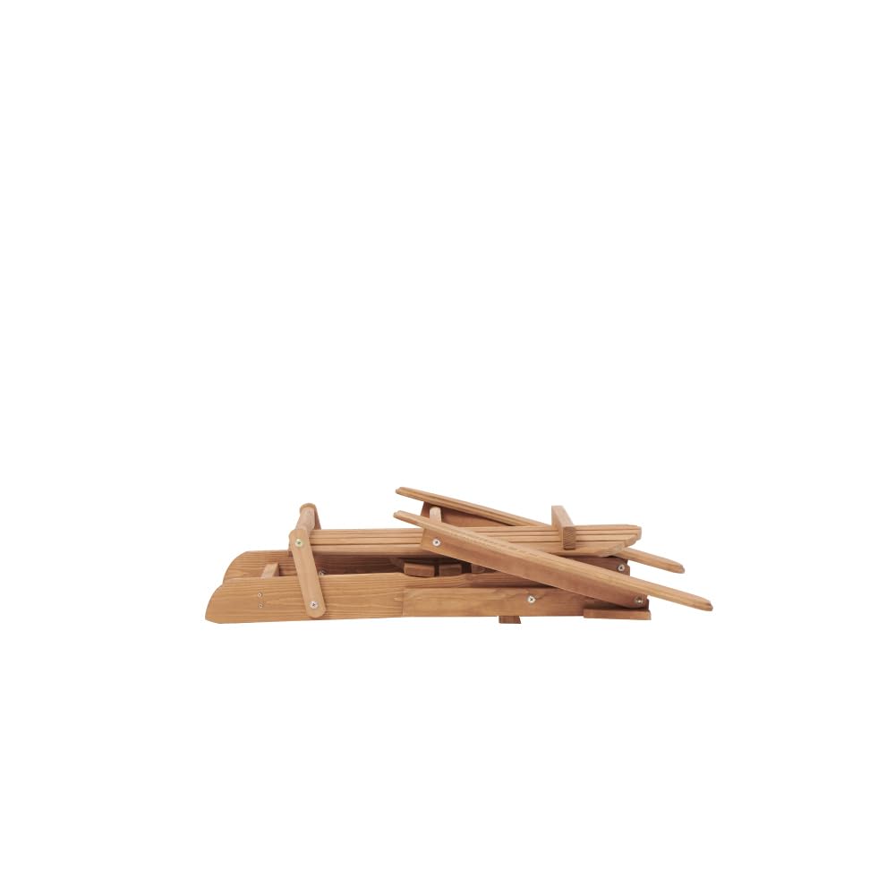 Solid Cedar Wood Folding Adirondack Chair Set of 2 P763