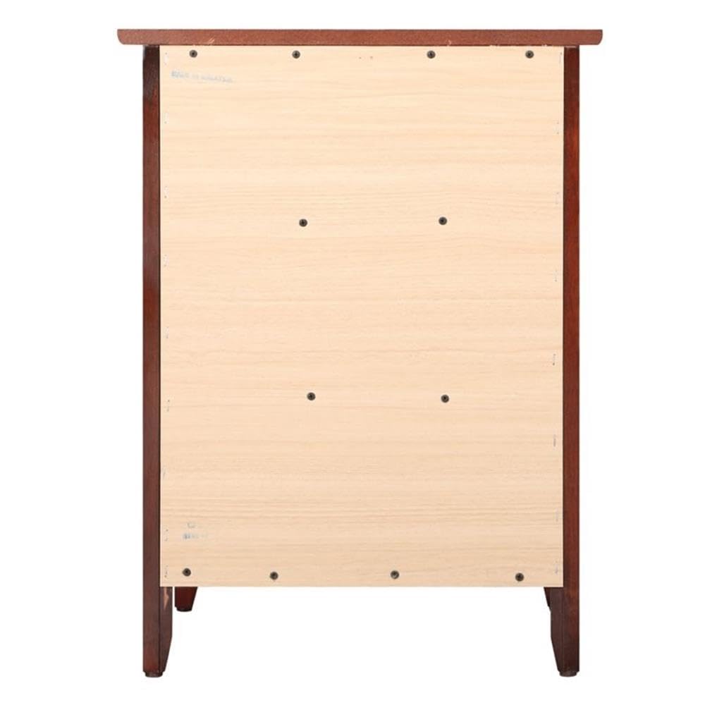 Cherry 3 Drawer Nightstand X678389