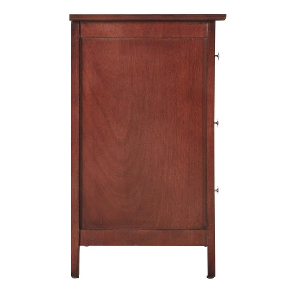 Cherry 3 Drawer Nightstand X678389