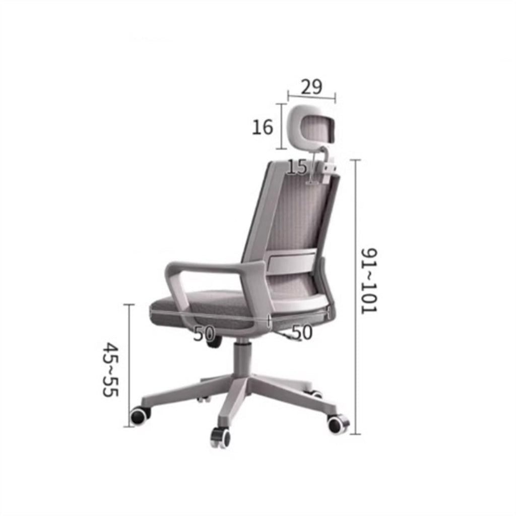 Orange Ergonomic Mesh High Back Office Chair G709