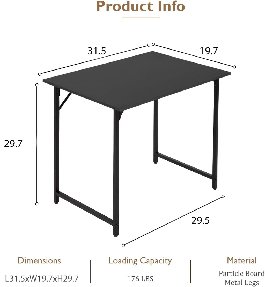 32 Inch Black Computer Desk L638717