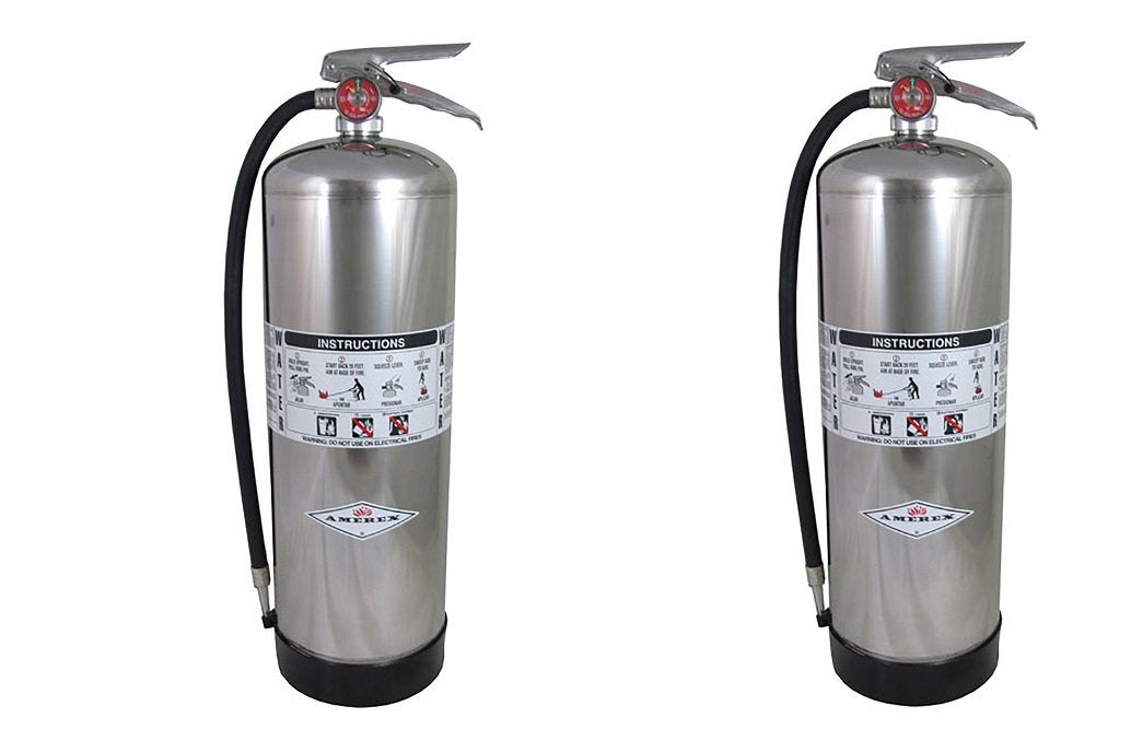 2.5 Gallon Water Class A Fire Extinguisher 2 Pack N312938