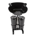 Portable Height-Adjustable Shampoo Basin with 2 Water Buckets T9758