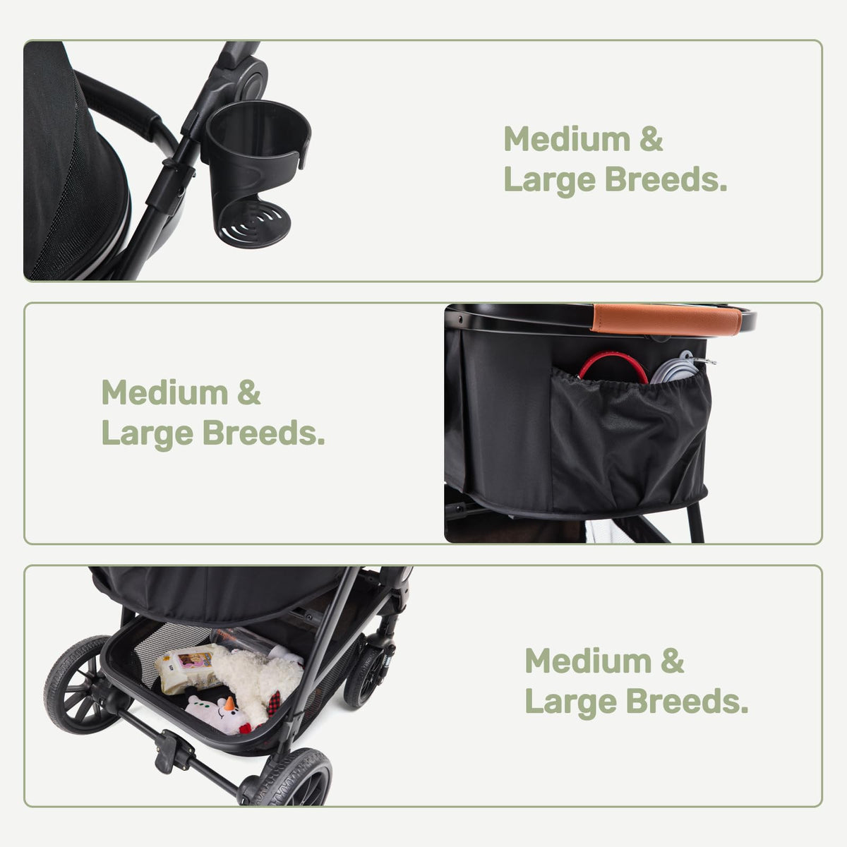 3-in-1 Dog Stroller L407274