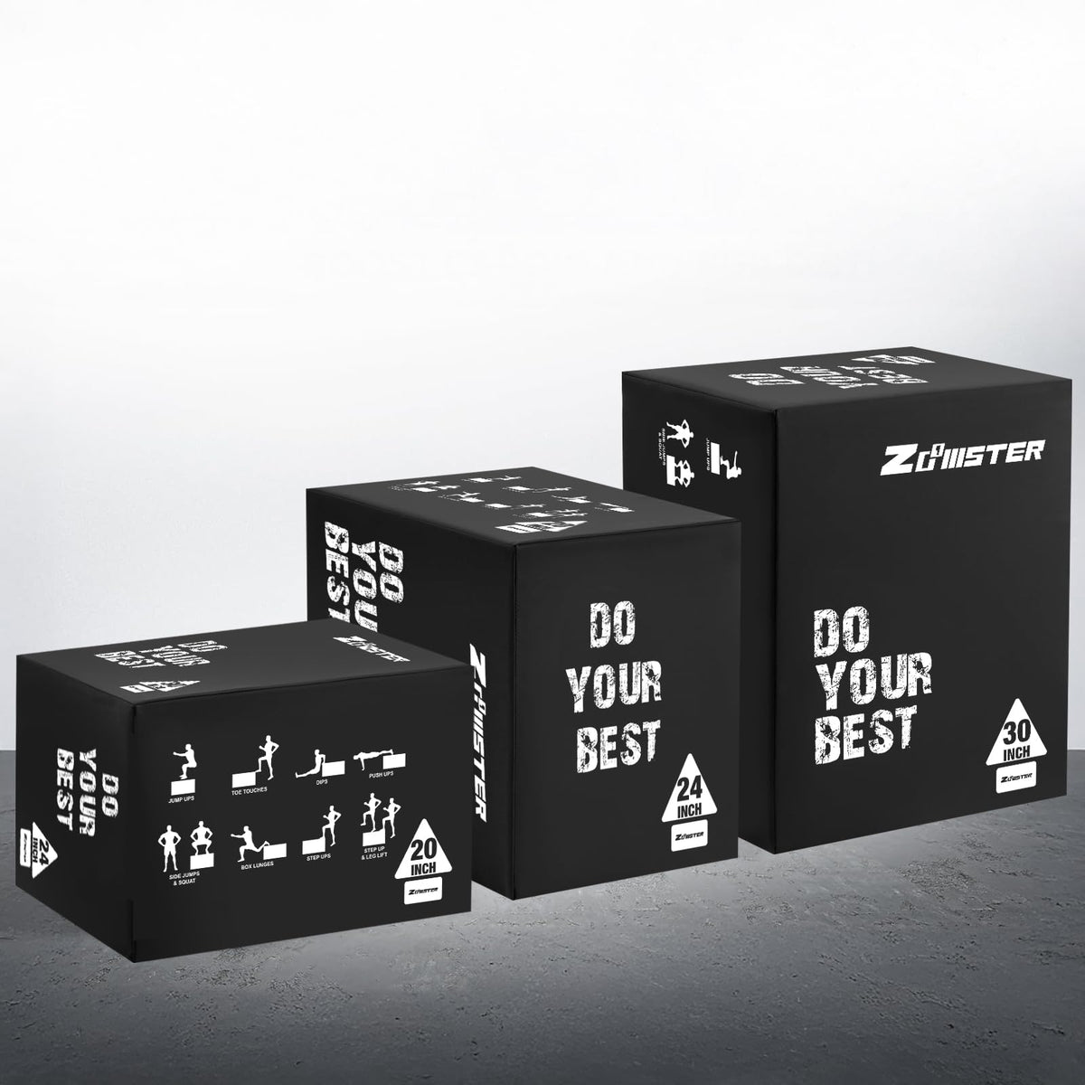 3-in-1 Plyometric Jump Box K7921