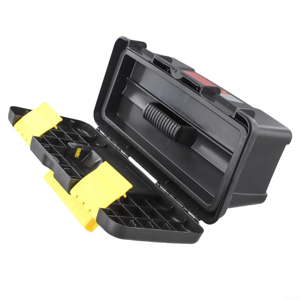 10-Inch Two-Layer Plastic Toolbox with Secure Latch T495126