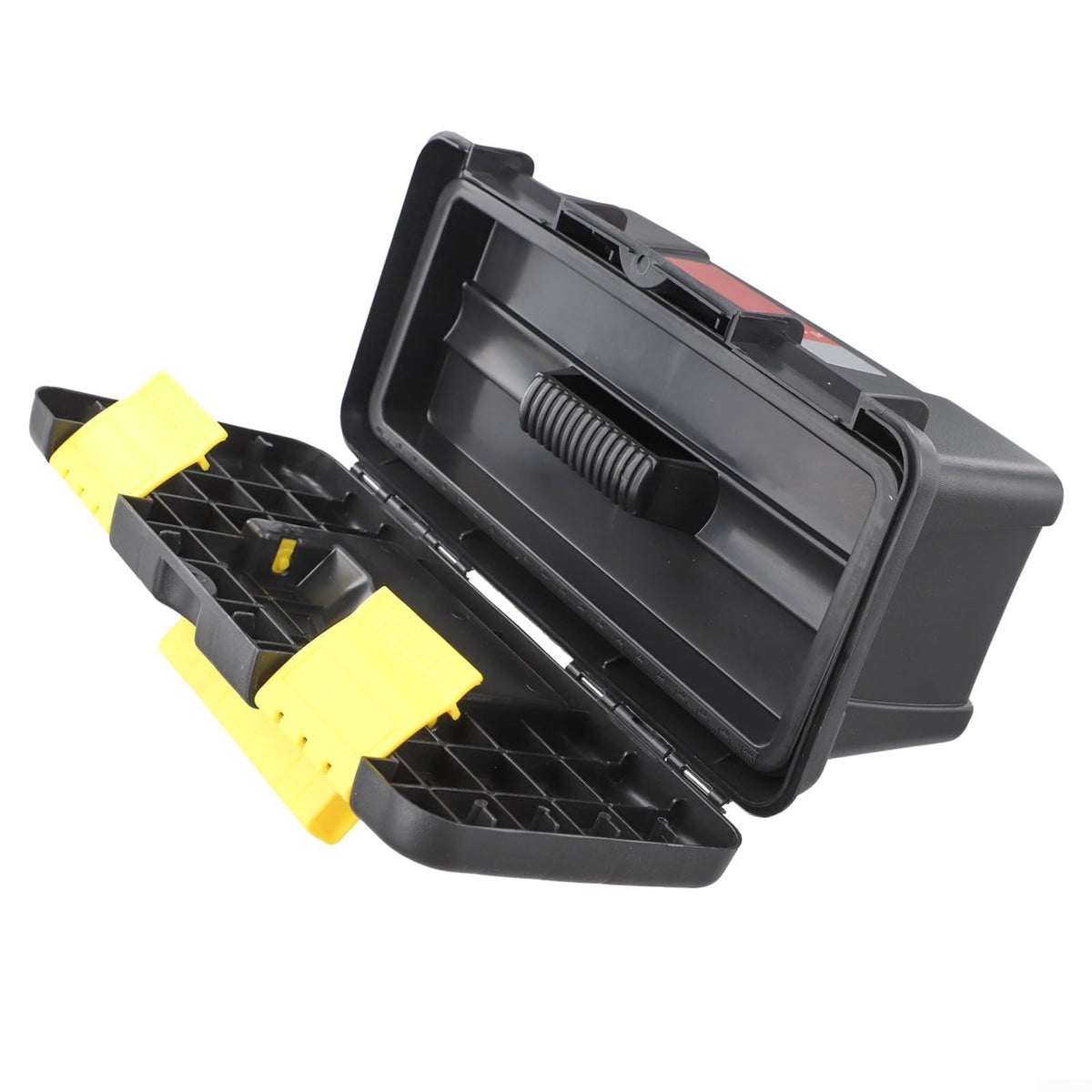 10-Inch Two-Layer Plastic Toolbox with Secure Latch T495126