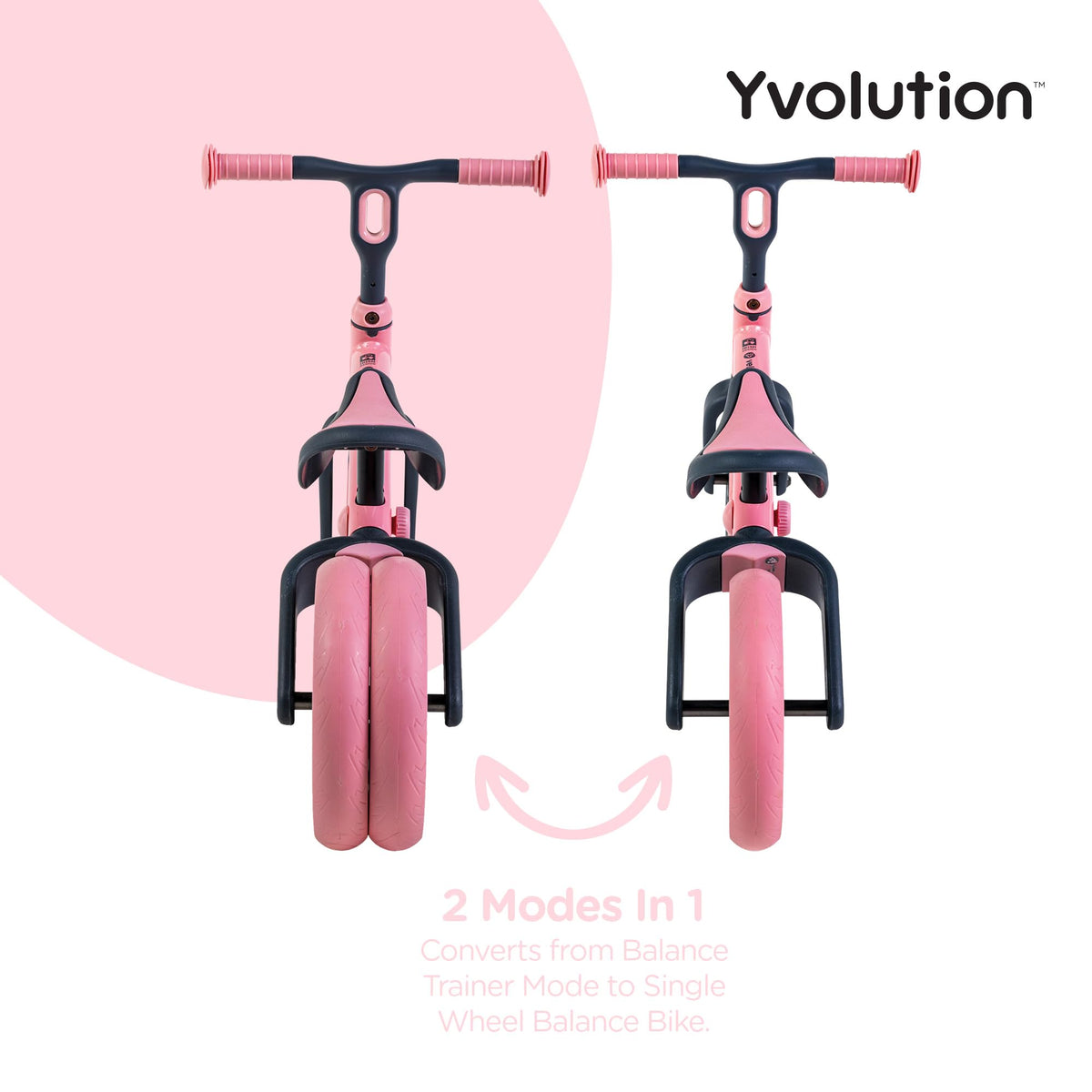 9" Balance Bike with Dual Rear Wheels J9109