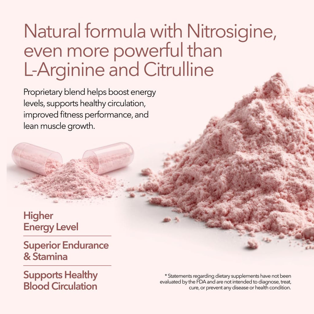 Nitric Oxide Supplements with Nitrosigine + S7 P18531
