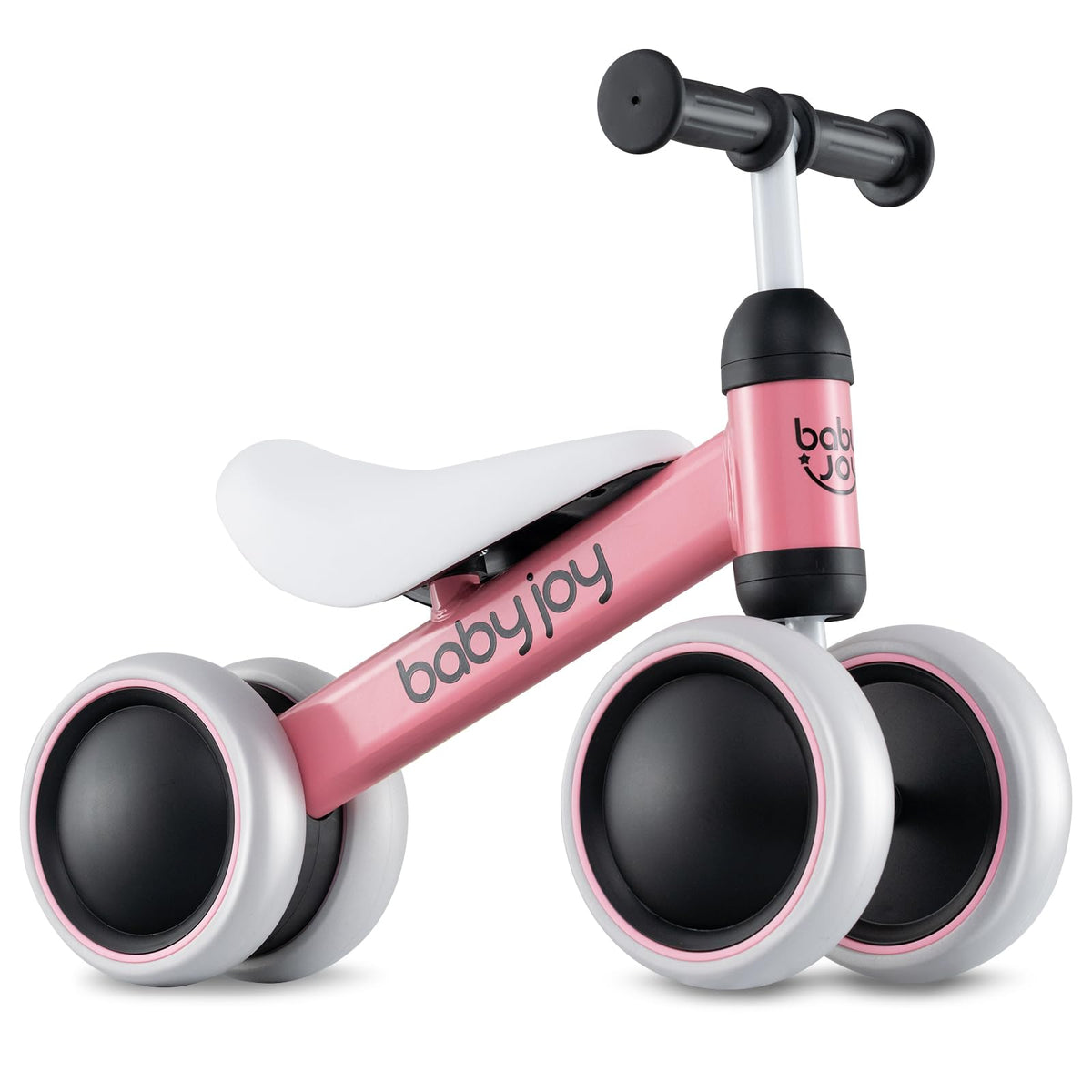No Pedal 4 Wheels Toddler Balance Bike with Soft Seat M733