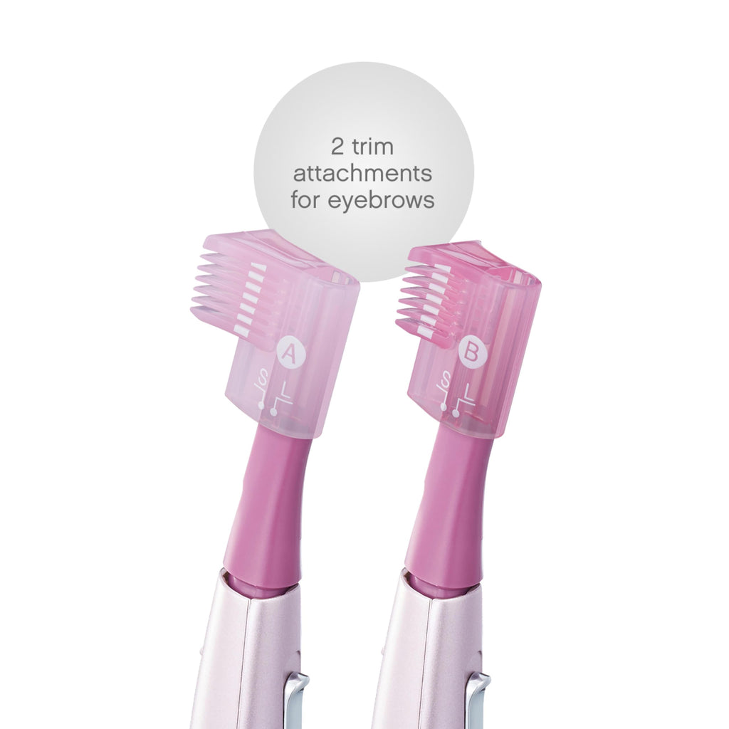 Women’s Facial Hair Remover and Eyebrow Trimmer with Pivoting Head F695136