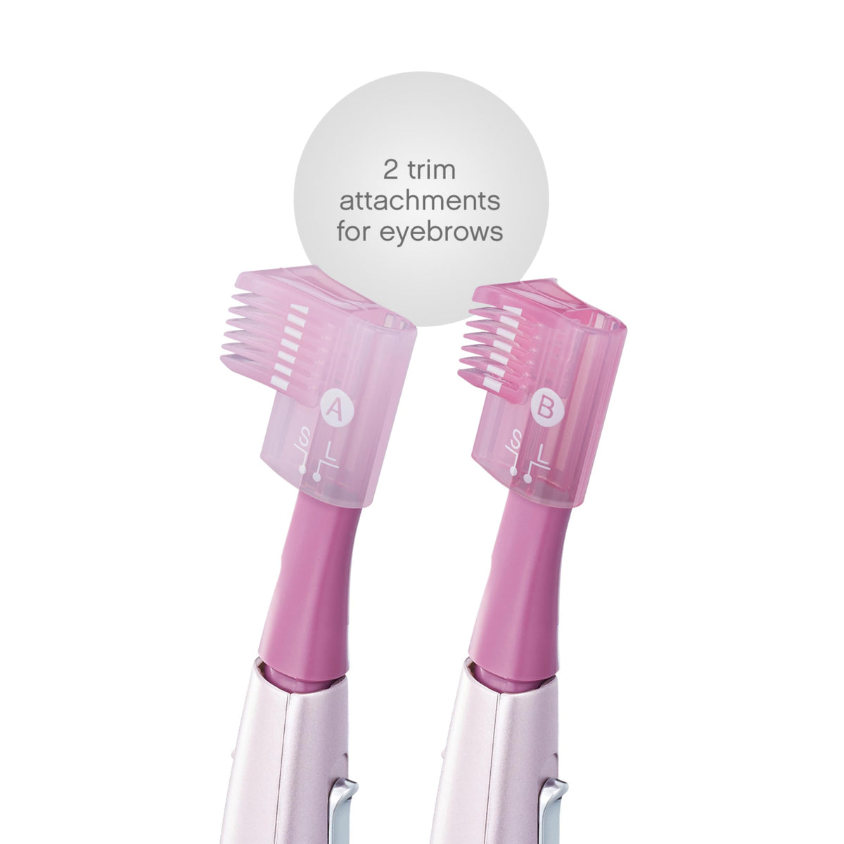 Women’s Facial Hair Remover and Eyebrow Trimmer with Pivoting Head F695136