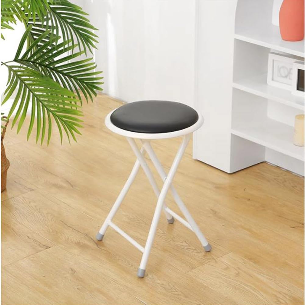 Black 18in Portable Folding Stool T654