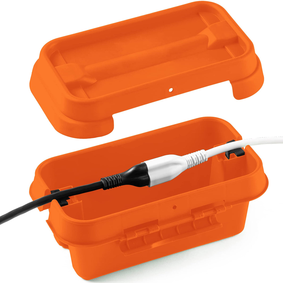 Weatherproof Connection Box Small Orange D708