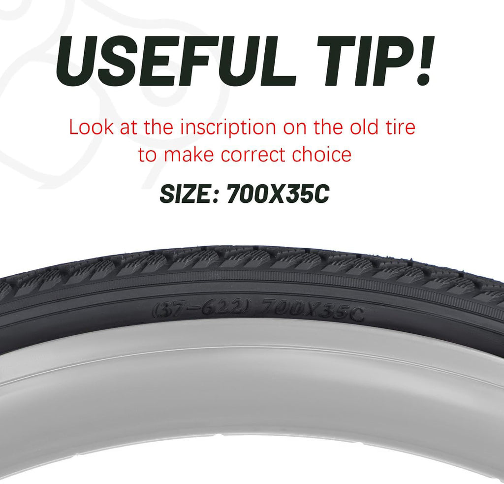 700x23/25/28/35c Road Bike Tire Folding Bead 2 Pack I423