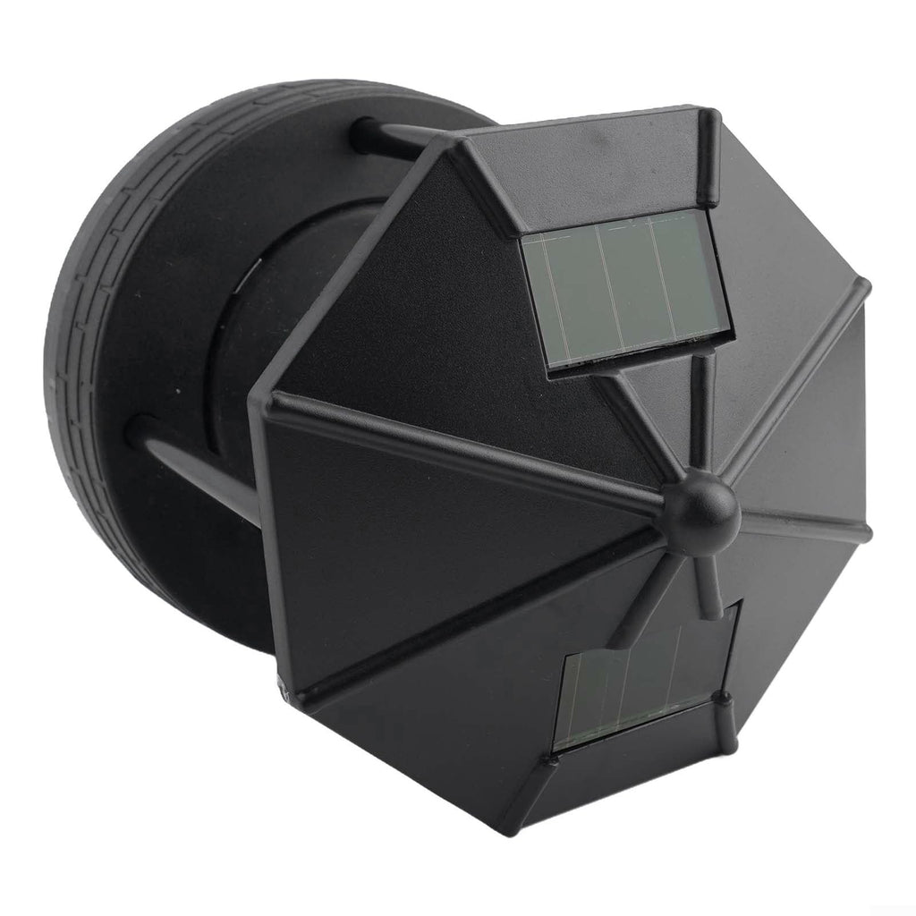 Black Solar Lighthouse Lawn Light B7759