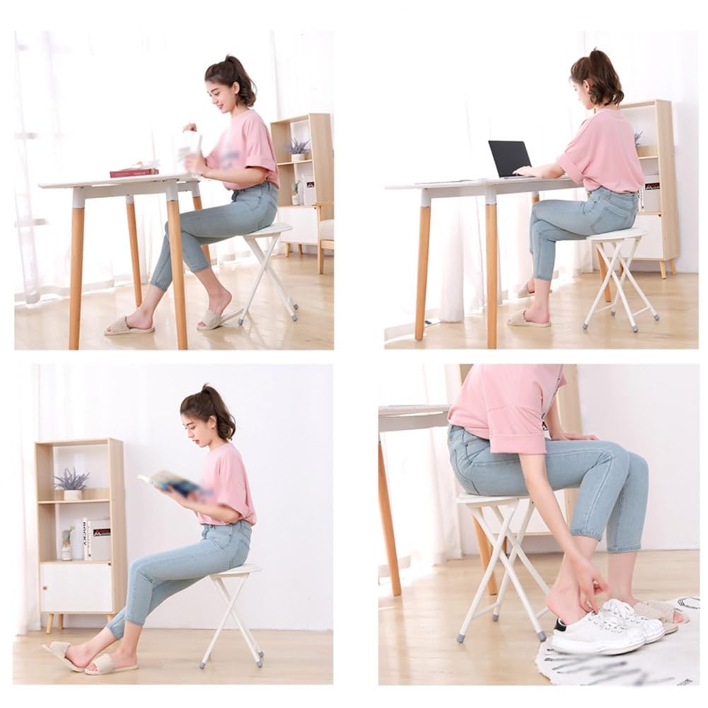 Black 18in Portable Folding Stool T654