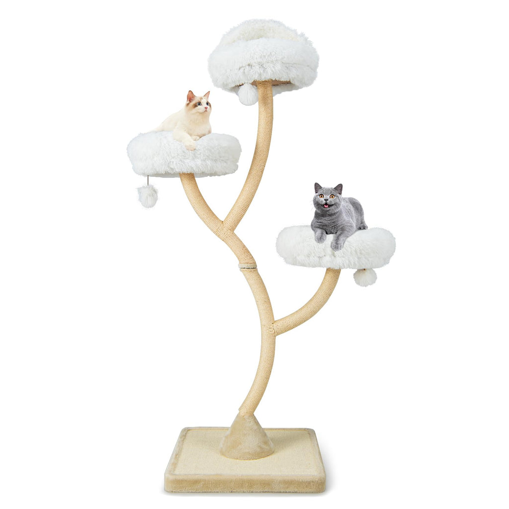 70 Inch Multi-Level Cat Tree with Perches and Scratching Posts K121