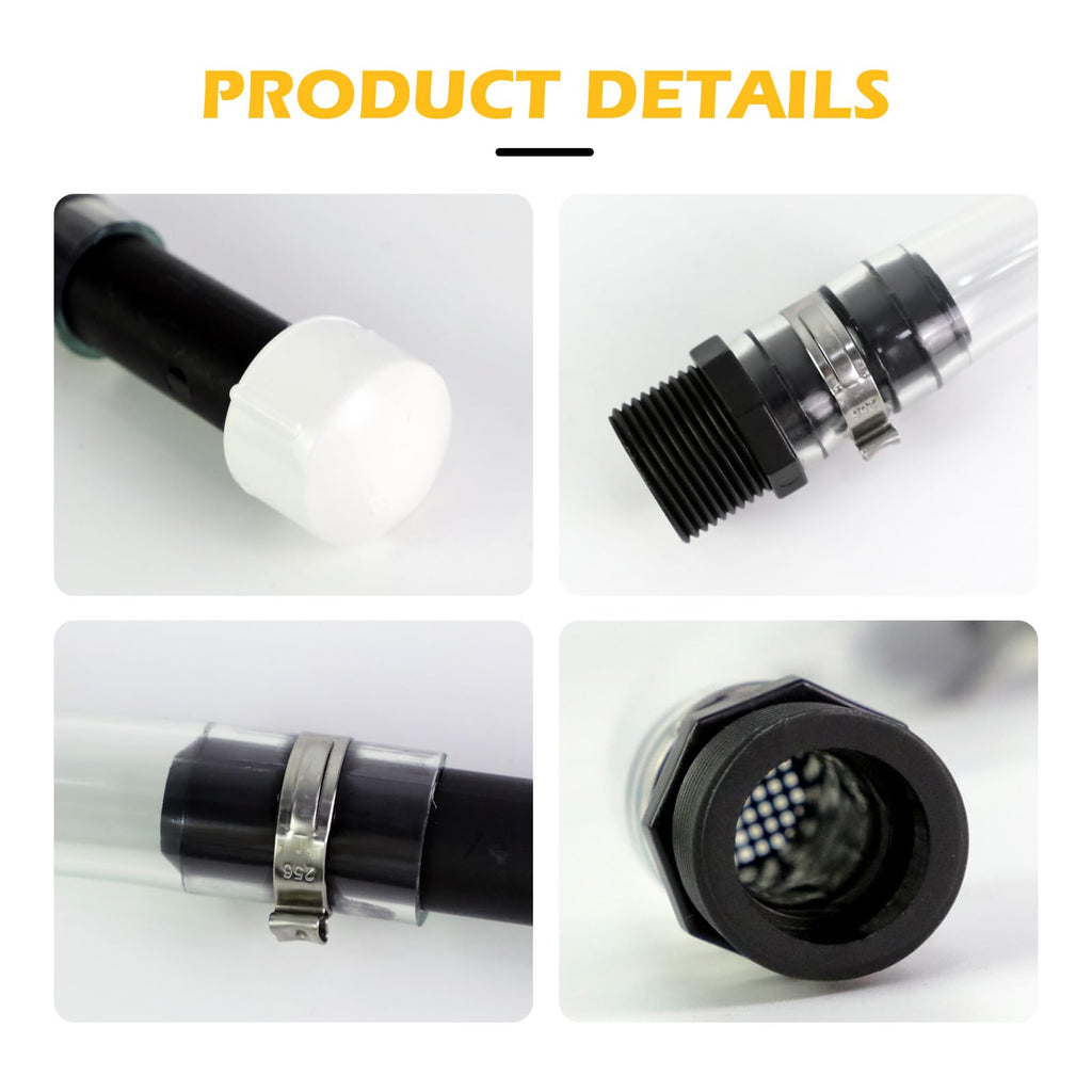 2 PCS Fuel Jug Hose Gas Can Spout Replacement Y618
