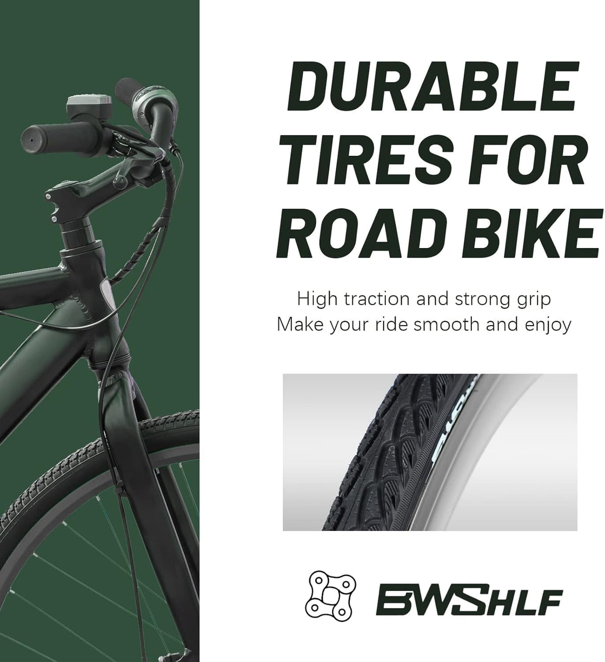 700x23/25/28/35c Road Bike Tire Folding Bead 2 Pack I423
