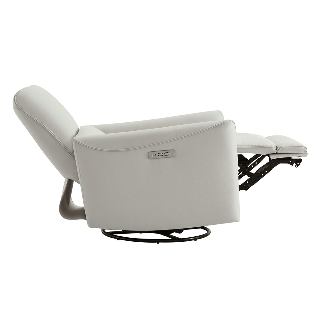 Power Recliner Swivel Glider Chair Cream K3626