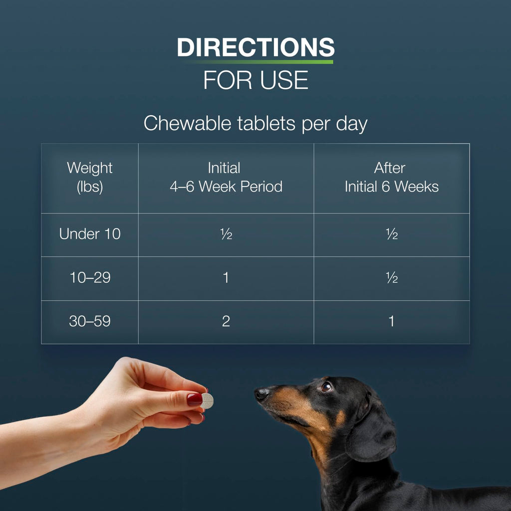Chewable Tablets Joint Health Supplement for Small to Medium Dogs, 150 Count D277010