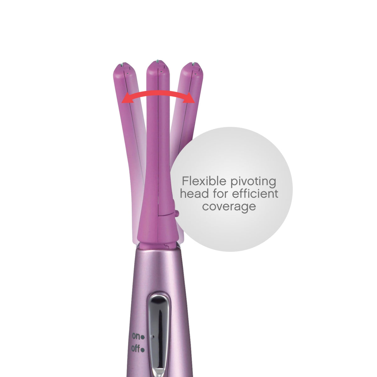 Women’s Facial Hair Remover and Eyebrow Trimmer with Pivoting Head F695136