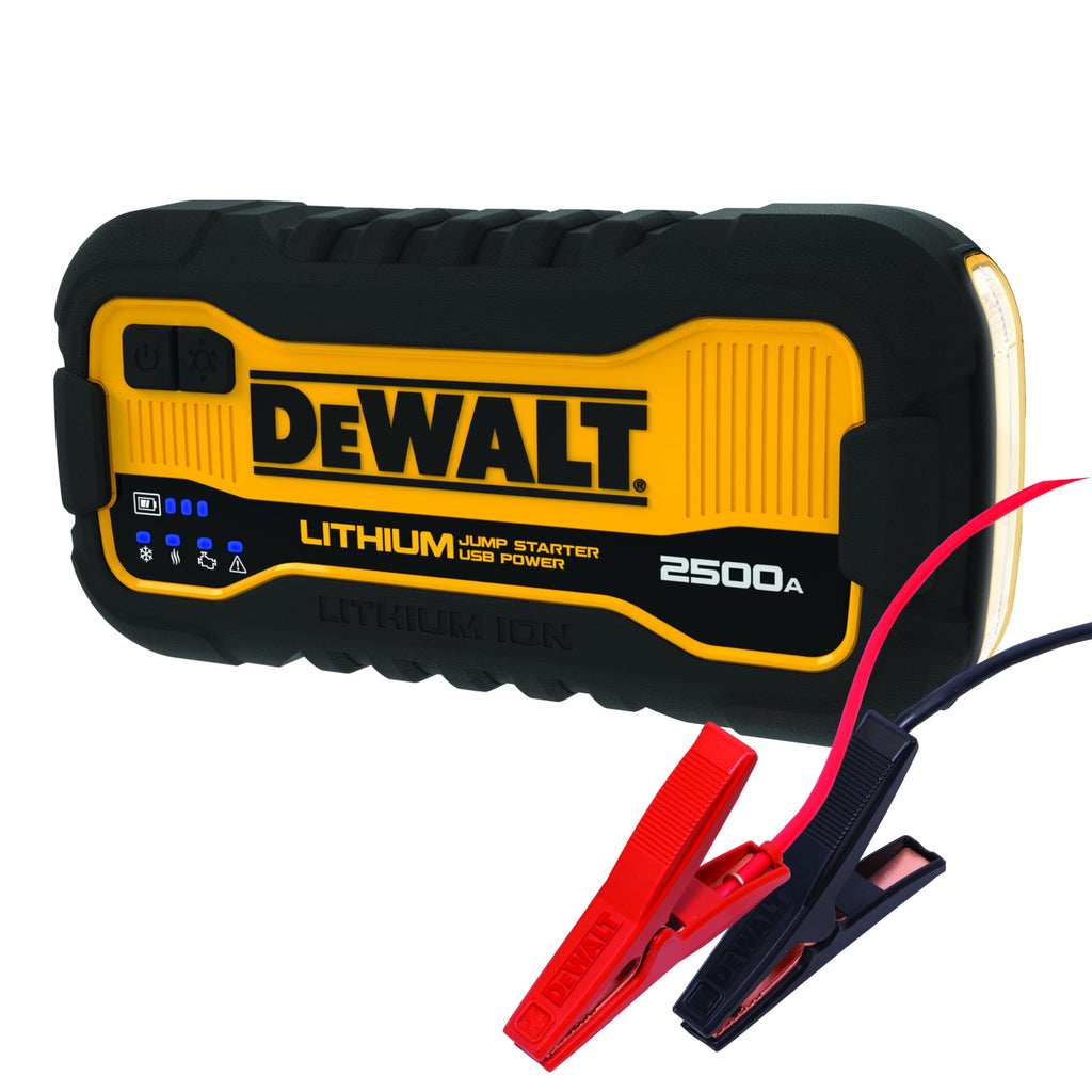 2500 Peak Amp Lithium Jump Starter with USB Power Bank H482