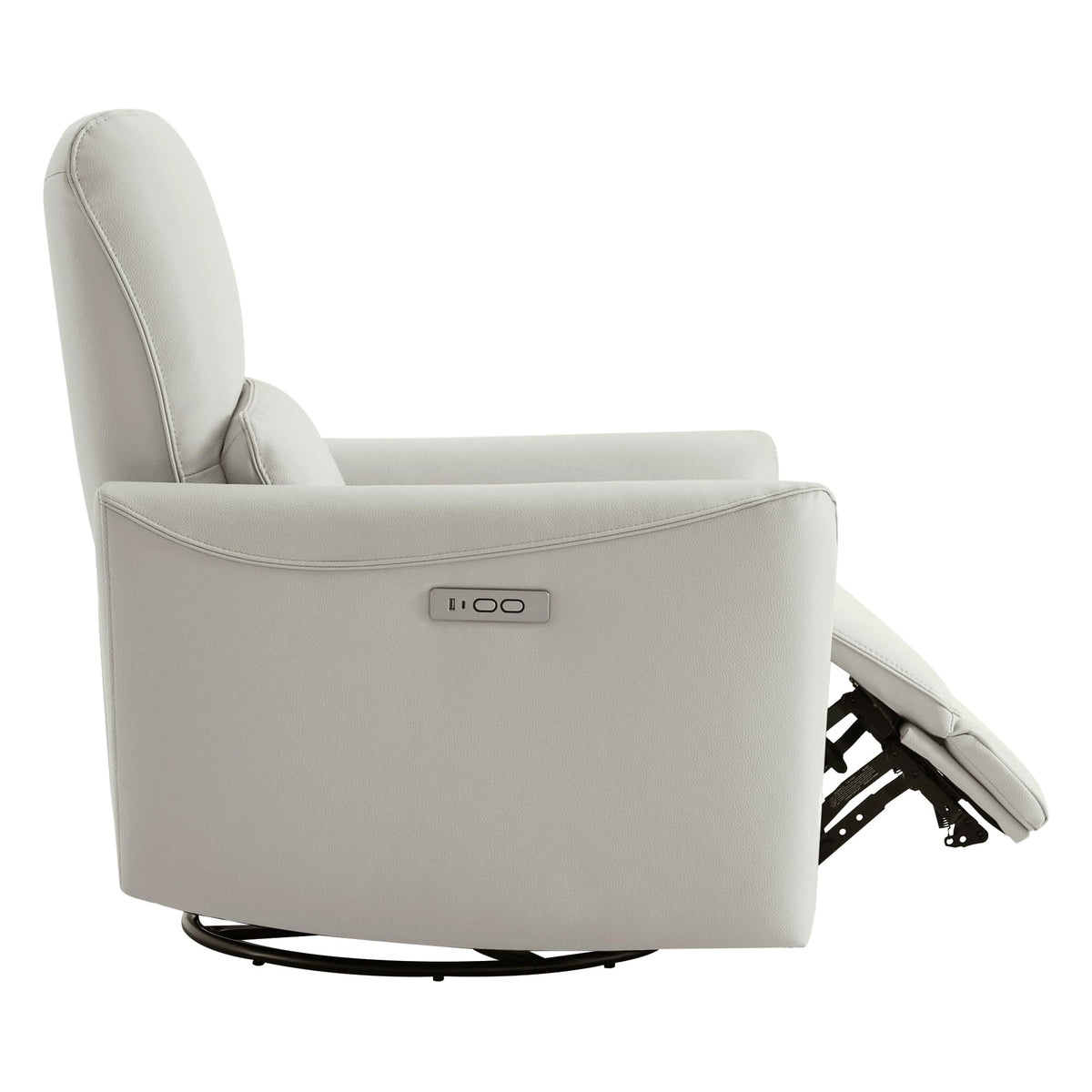 Power Recliner Swivel Glider Chair Cream K3626