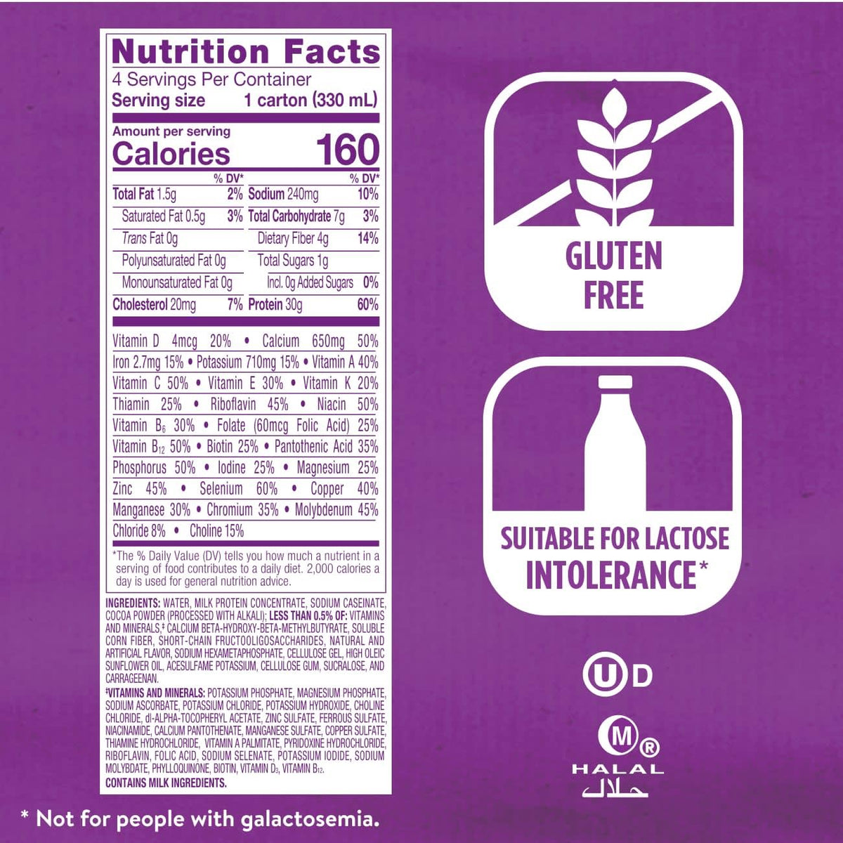 2-in-1 Milk Chocolate High Protein 12 Pack I6706