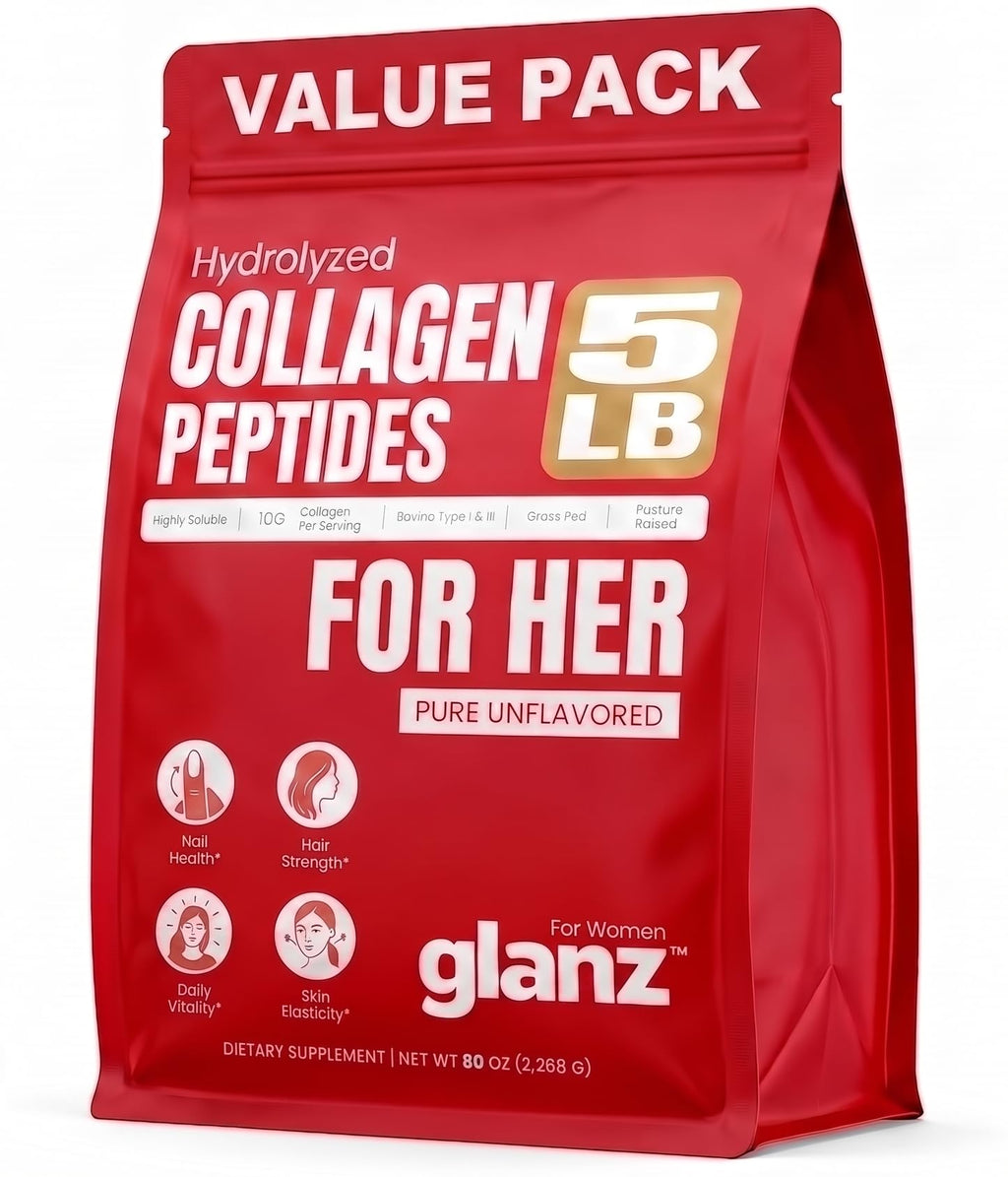 Unflavored Hydrolyzed Collagen Peptides Powder 5 lb H915042