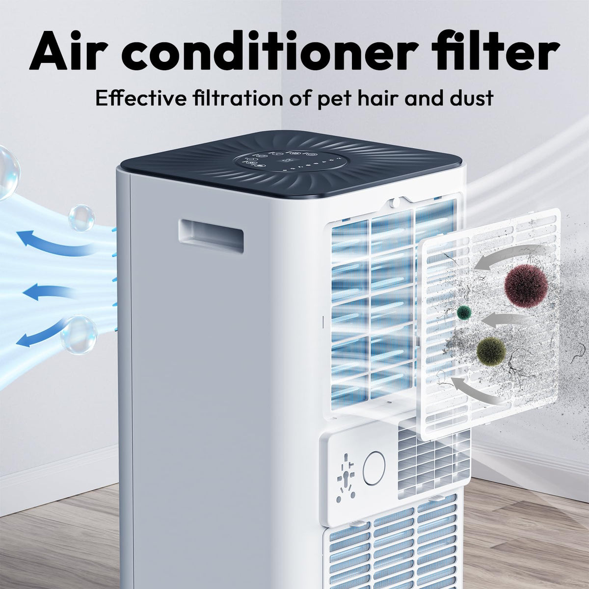 10,000 BTU Portable Air Conditioner with Remote R335