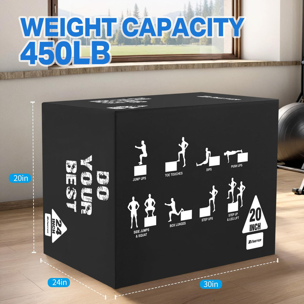 3-in-1 Plyometric Jump Box K7921