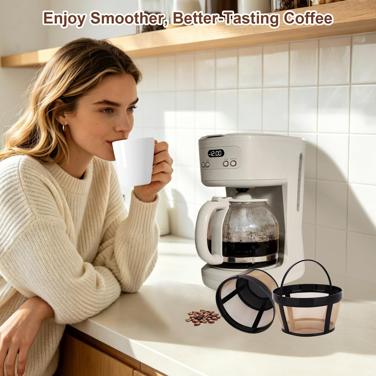 Reusable Coffee Maker Filter M333