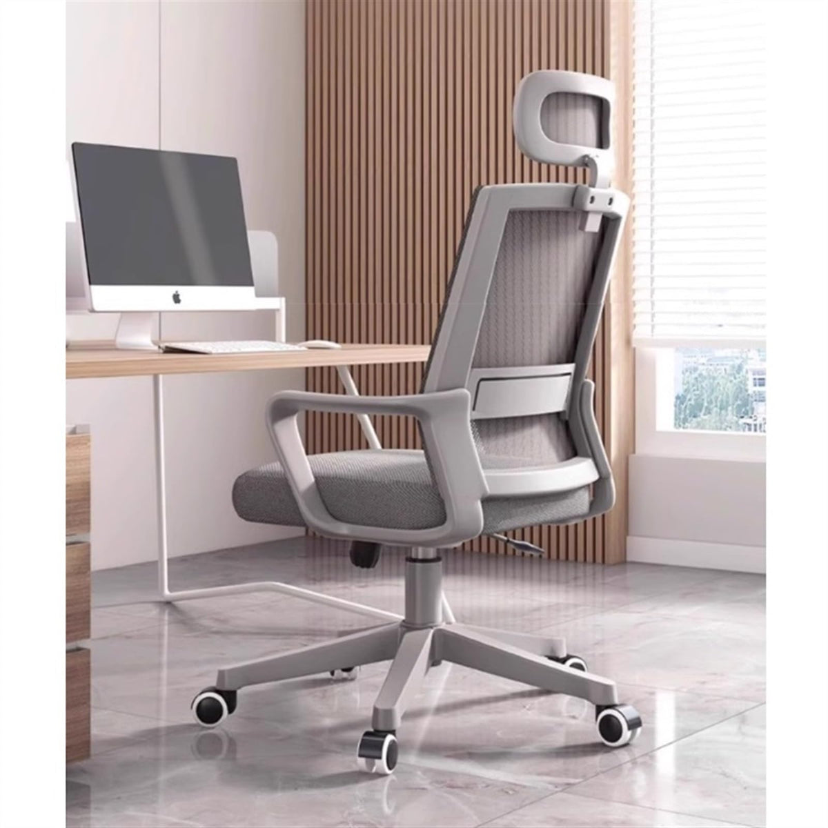 Orange Ergonomic Mesh High Back Office Chair G709