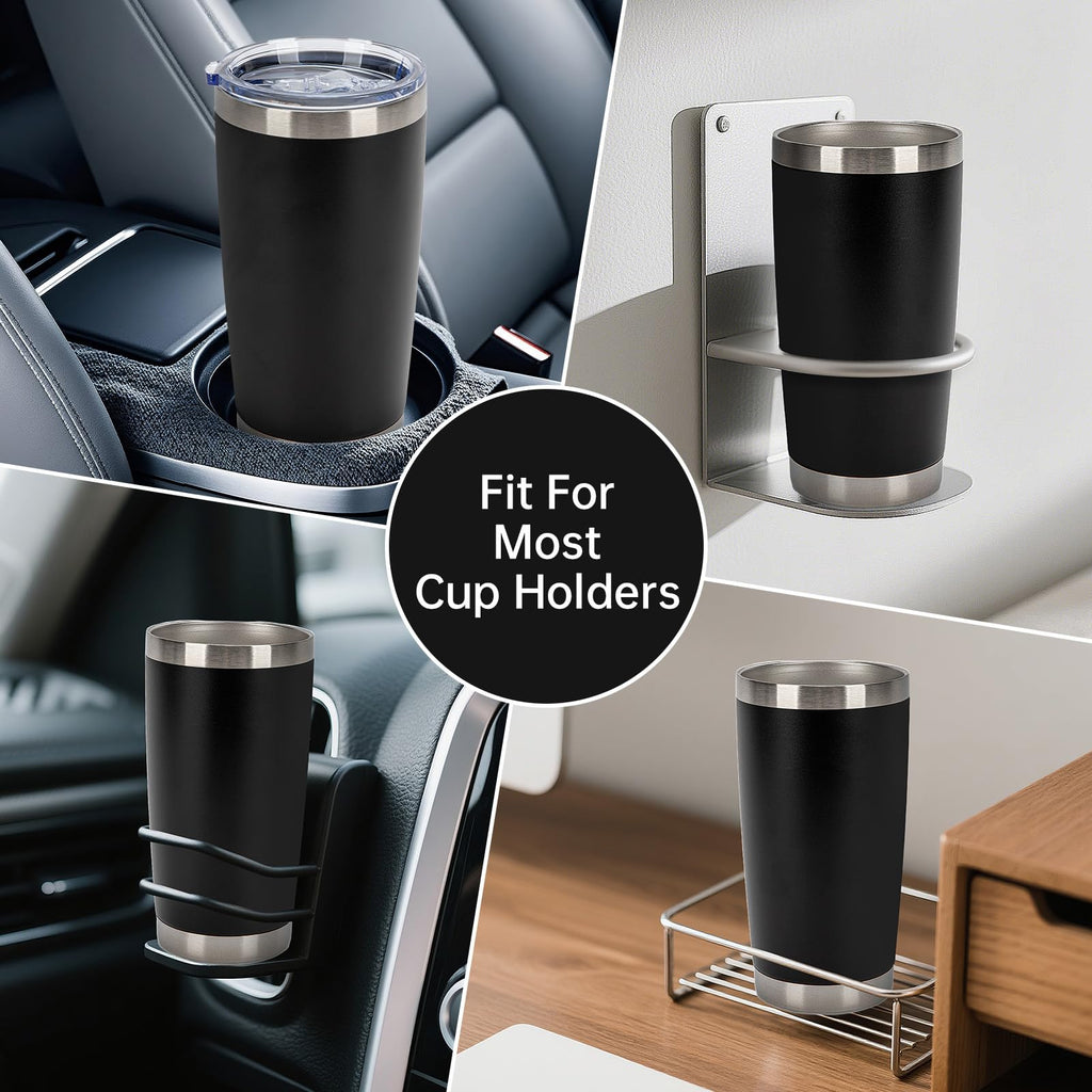 32 Pack 20oz Stainless Steel Insulated Tumblers with Lid & Straw J509987