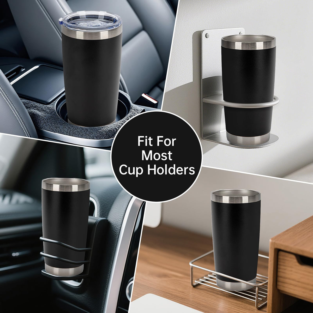32 Pack 20oz Stainless Steel Insulated Tumblers with Lid & Straw J509987