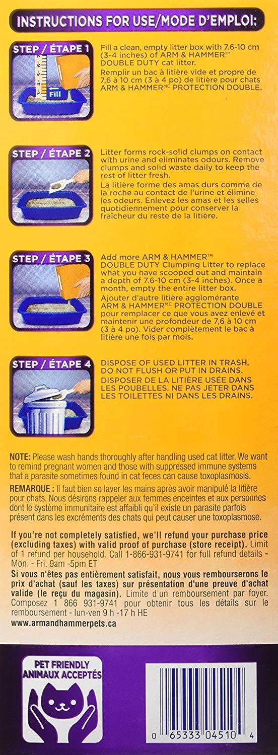 Double Duty Cat Litter V979980