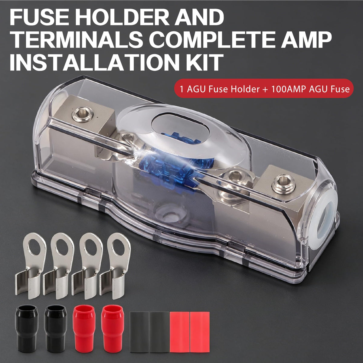 0 Gauge CCA Amplifier Wiring Kit U1760