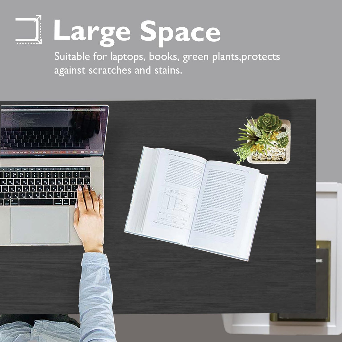 32 Inch Black Computer Desk L638717