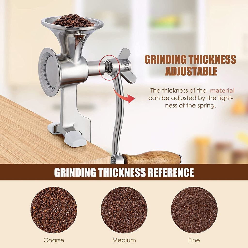 Manual Stainless Steel Grain Mill F491