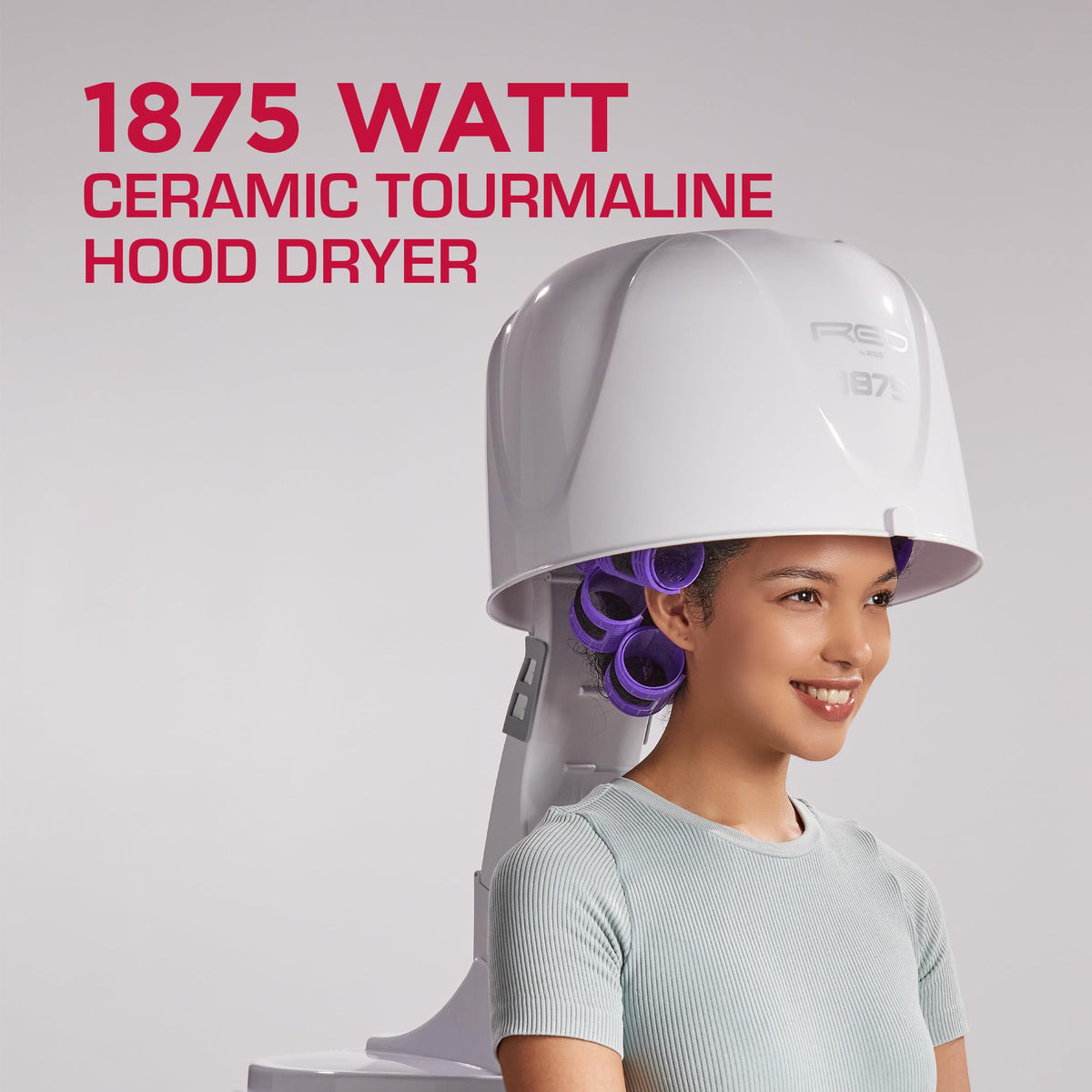 1875 Watt Ceramic Tourmaline Hood Dryer K658