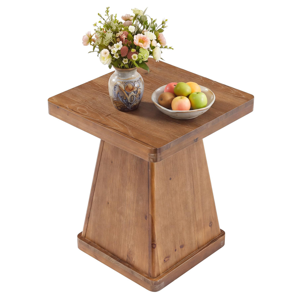 Solid Wood Side Table Set of 2 X9500