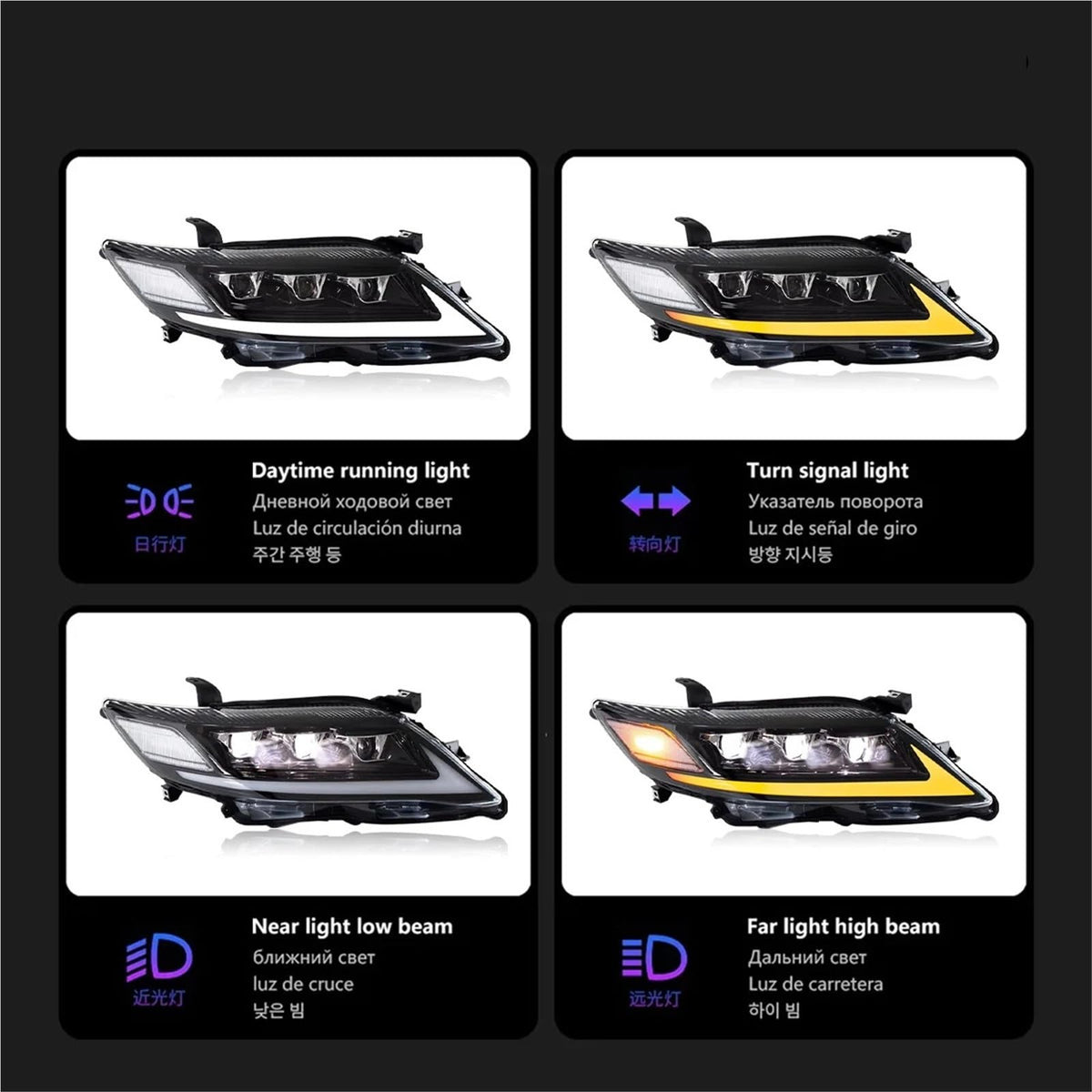 LED Car Headlights R65650