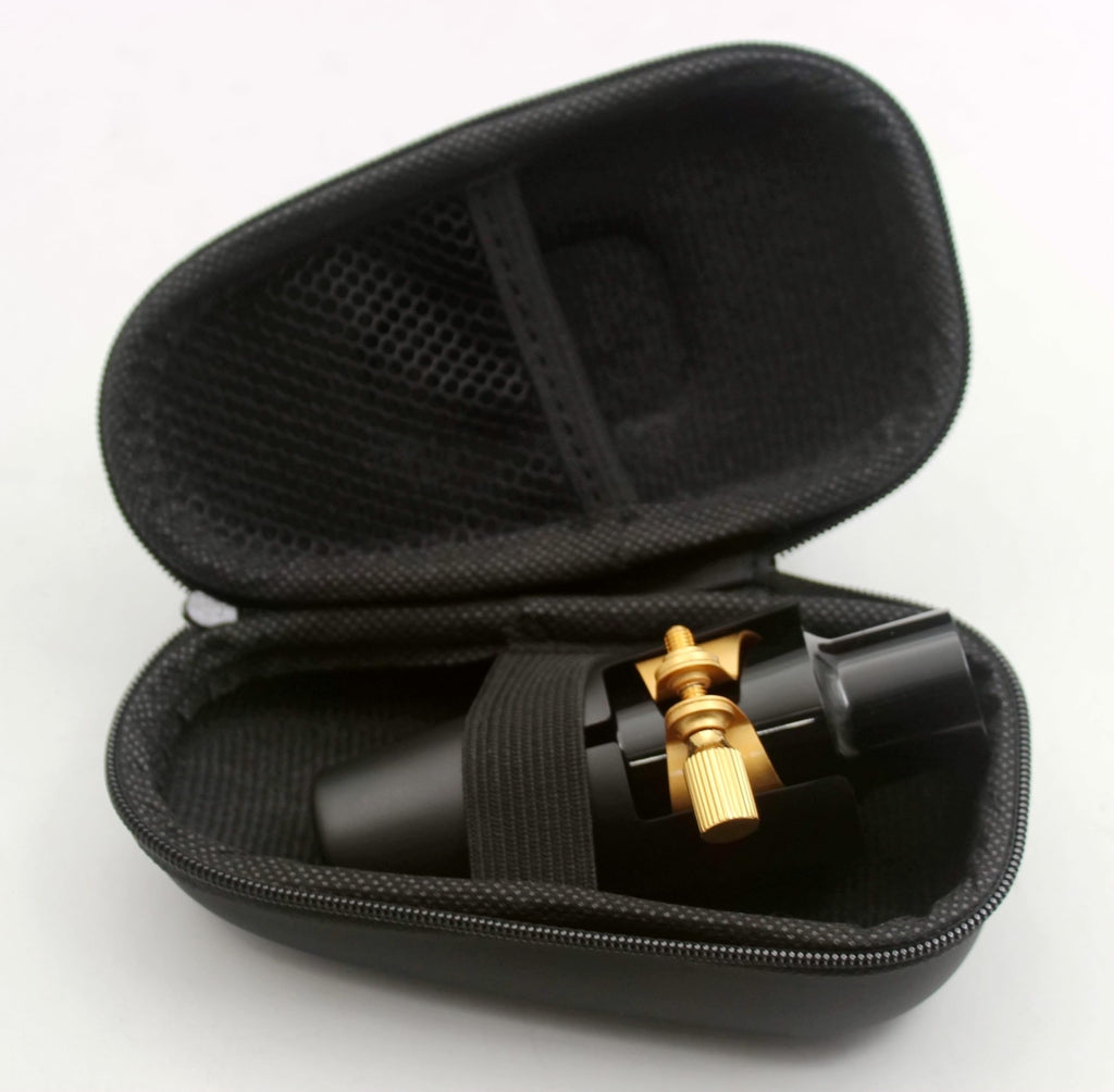 Saxophone Hard Rubber Mouthpiece with Ligature and Cap B2201