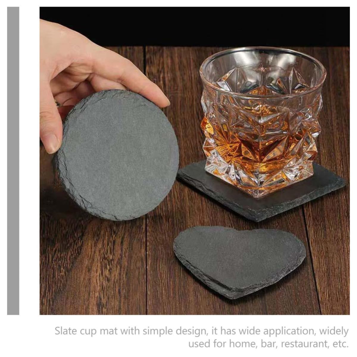 12pcs Natural Coasters P469150