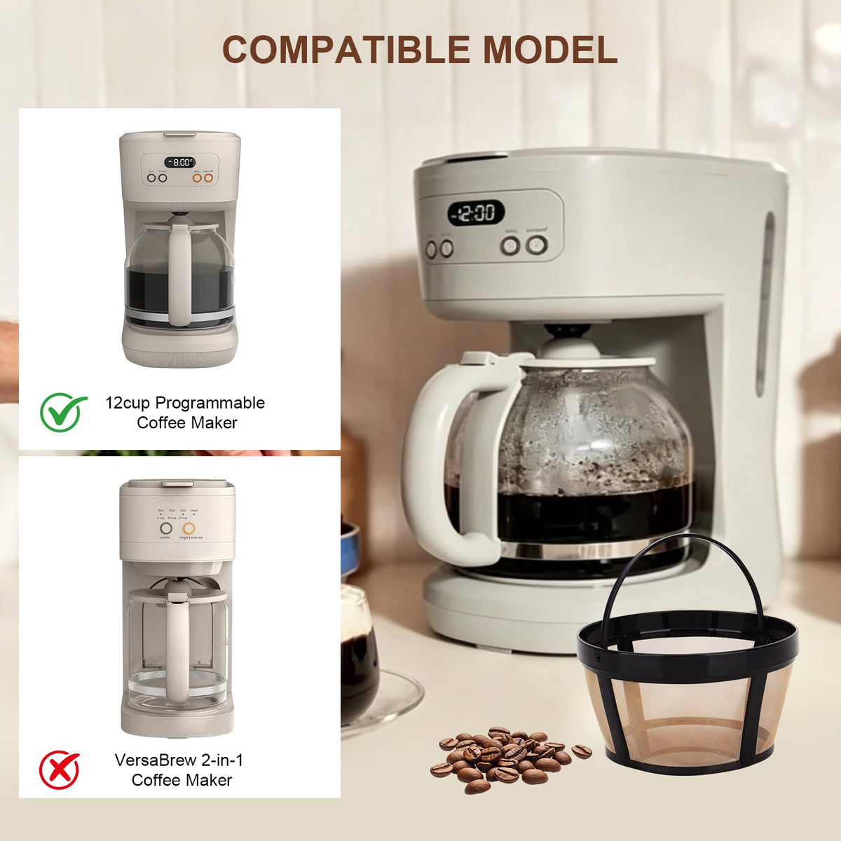 Reusable Coffee Maker Filter M333