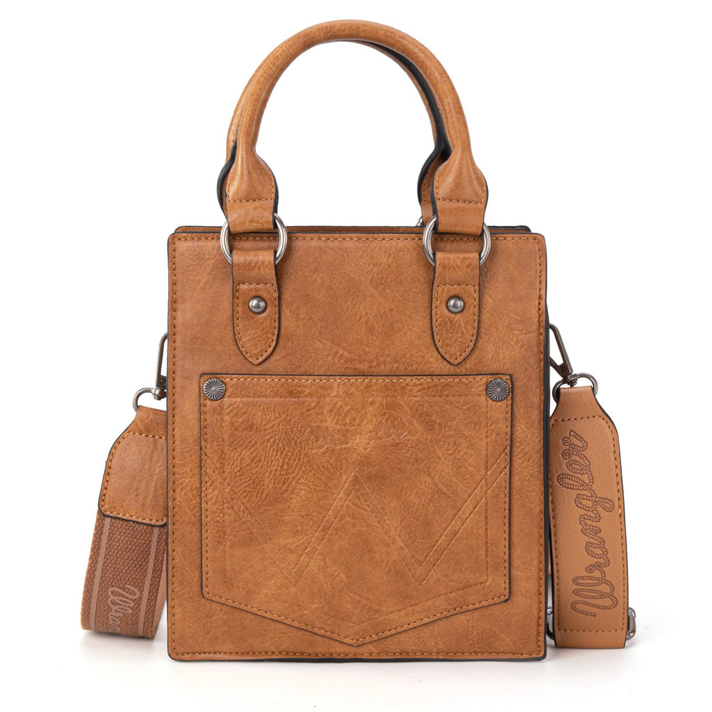 Embossed Fringe Crossbody Purse P517587
