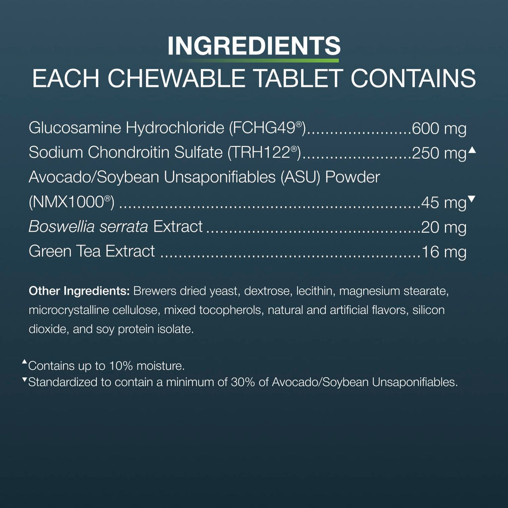 Chewable Tablets Joint Health Supplement for Small to Medium Dogs, 150 Count D277010