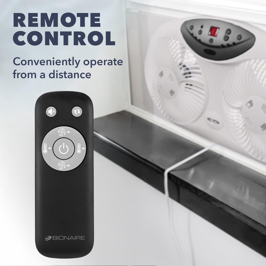 Window Fan with Reversible Airflow Blades, 3-Speed B433